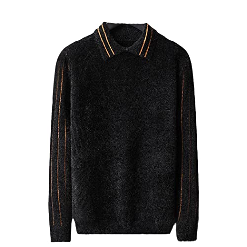 Pull japonais en tricot pour homme vêtement d'automne décontracté de couleur kaki - 2