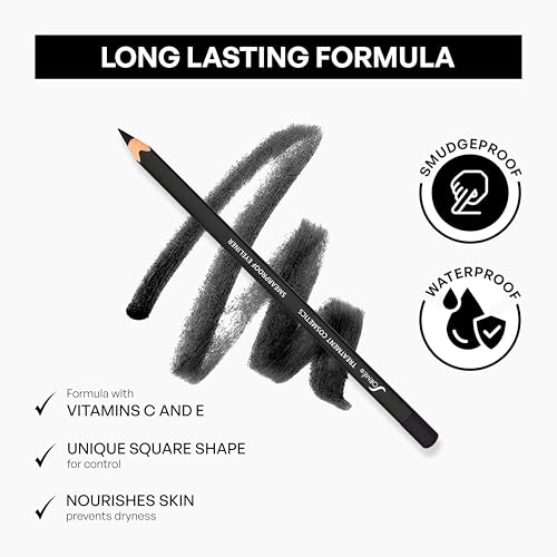 Sorme Cosmetics Delineador Lápiz Negro Impermeable miniatura 3