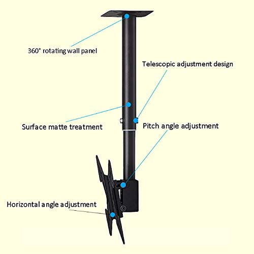 Support TV réglable pour éviter les reflets sur un écran LED de 25kg - 4