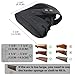 WAYNE'S DOG Recoil Pads with Lace Up Leather Slip, Gun Extension Universal Fit for Rifles, Shotguns, Shoulder Protective Buttstock (Black)