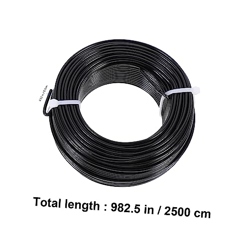 Alambre de aluminio de 3 mm para esculpir y manualidades en rollo flexible DOITOOL 2