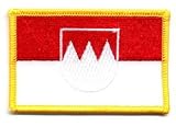 Flaggen Aufnäher Patch Franken Fahne Flagge NEU