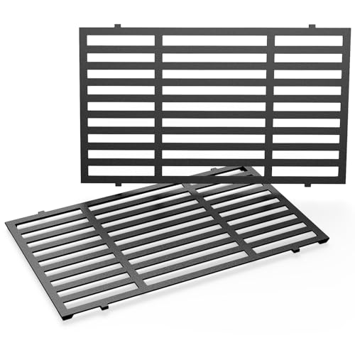 7637 Grill Parts for Weber Spirit E210, 17.5 Inch Grill Grates for Weber Spirit E210, E220, S210, S215 with Front Control,Replacement Parts for Weber Spirit 200 & GS4 Spirit II E210, Spirit II E220