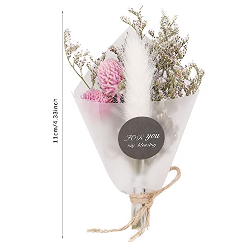Ramo de flores secas natural para decoración miniatura 4