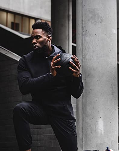Gymelite Men's Zip Gym Hoodies Fashion Pullover Hoodie Athletic Workout Fit Cotton Blend Hooded Sweatshirts Casual Long Sleeve With Pockets(Gy1 L) #TOP5
