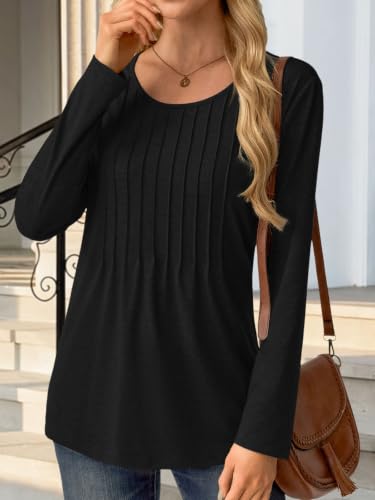 NORACORA Women's Long-Sleeve Pleated Tunic - image 5