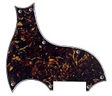 Pièces de pickguard Fender Gibson SG X style guitare (4 plis marron tortue)