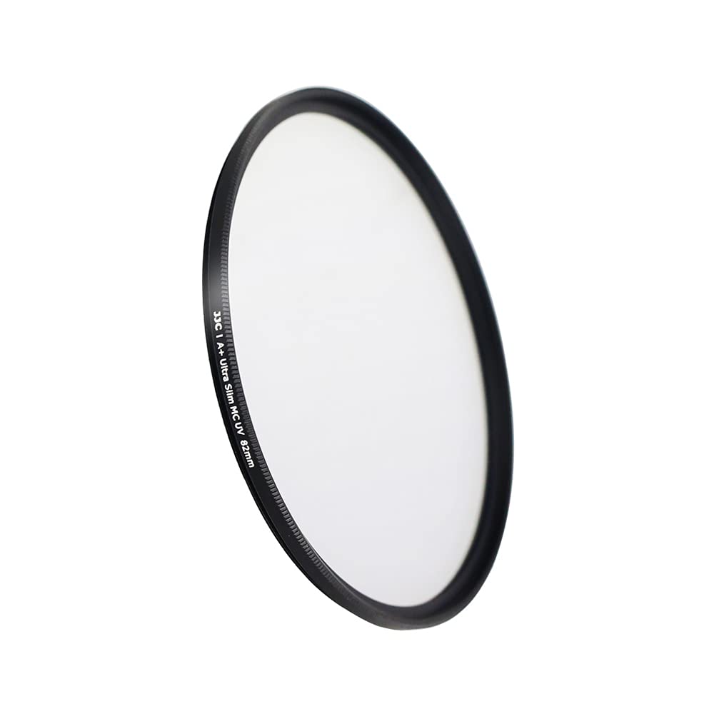 JJC 82mm Ultra-Slim Mehrschicht-UV-Filter für Canon, Sony, Nikon Objektive mit 82mm Gewinde