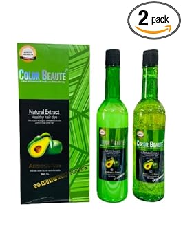 MISSLOOK Color Beaute Healthy Hair Dye, 1000ml – Natural Black