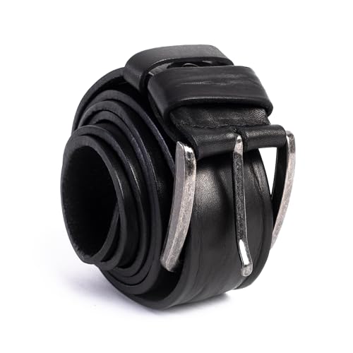 Price Reduced by 35%! Men's Cowhide Leather Belt Durable, Adjustable, Wide Variety for Dress, Work & Everyday 1.5