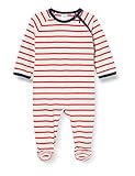 Ökotex Standard 100 Sanetta Baby-Jungen Overall Karmin Kleinkind-Schlafanzüge, rot, 086