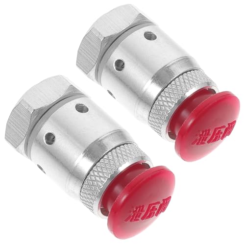 Válvulas de alivio para olla de presión Healifty acero inoxidable miniatura 1