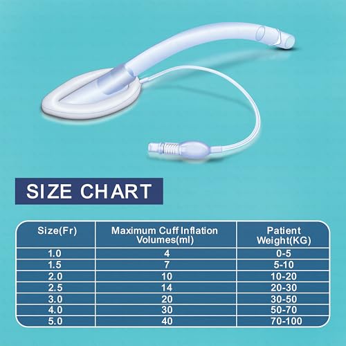 Image of OTICA Sterile Laryngeal Mask Airway - Disposable LMA | PVC material | Size-3 No.