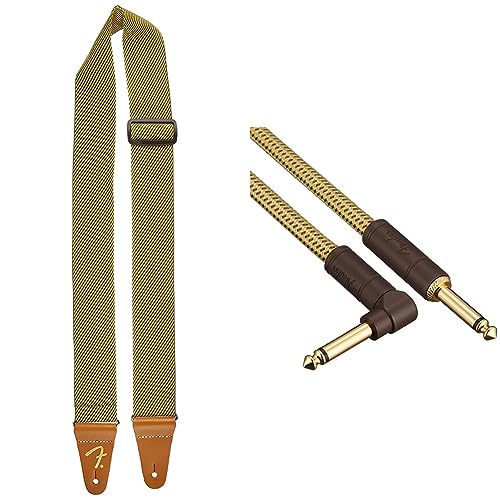 Sangle de guitare Tweed Fender et son câble vintage haut de gamme 3m