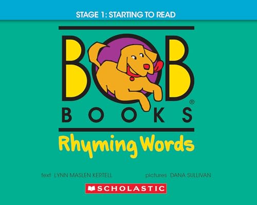 Bob Books - Rhyming Words Hardcover Collection of 10 Stories | Decodable Phonics Stories, Ages 4 and up, Kindergarten (Stage 1: Starting to Read)