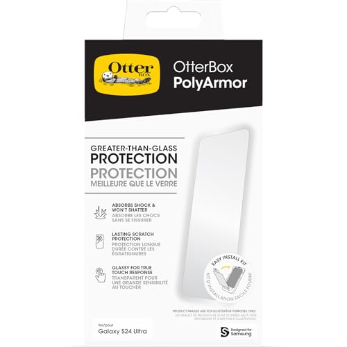 Polyarmor OtterBox transparent à réponse tactile impeccable et nette