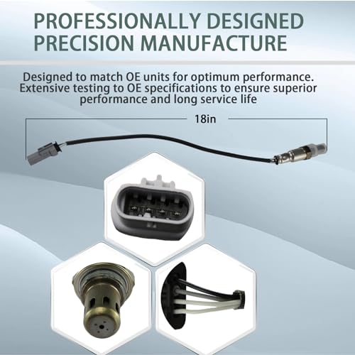 Sensor de oxígeno downstream compatible Cadillac Escalade miniatura 4
