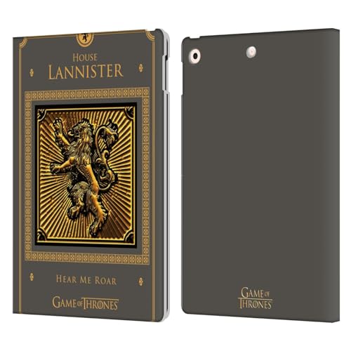Coque iPad 10.2 antichoc Lannister Game of Thrones en cuir pour éviter les rayures d'écran