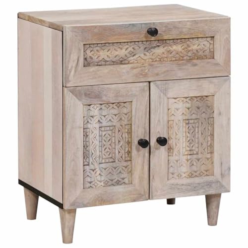 VidaXL Armario de Noche Beige 50 x 33 x