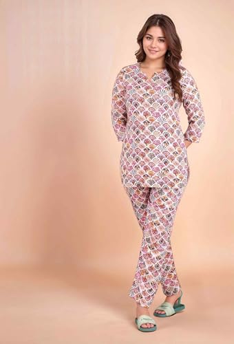 Image of RICHIK Women's Co-ord Set|Kurta Set for Women|Printed Kurta with Pant|Co-ord Set