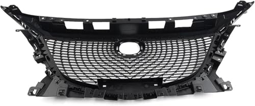 Rejilla de malla central para parachoques de Mazda 3 Axela 2014 a 2016 3