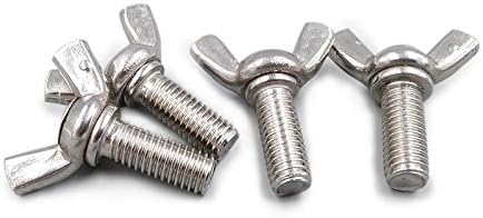 Screw M6 M8 M10 Stainless Steel Butterfly Bolt Wing Bolt Set Wing Nuts Claw Screw Thumb Screw - (Size: M10, Length: 50mm)