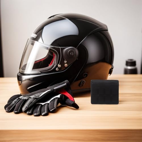 Almohadilla de barbilla con gancho y bucle para casco almohadillado de esponja cómoda 6