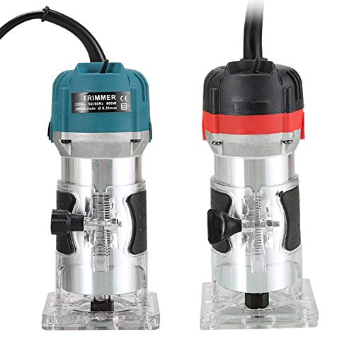 Taufaod DKJ-24-P Palm Router Electric Hand Trimmer Wood Router Collets Woodworking Tool Laminate Trimmer 110V 800W thumb #7