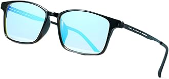 Color Blindness Glasses for Men Women Improve Color Vision Resolution, Red Green Colorblind Correction Eyeglasses TR90 Frame
