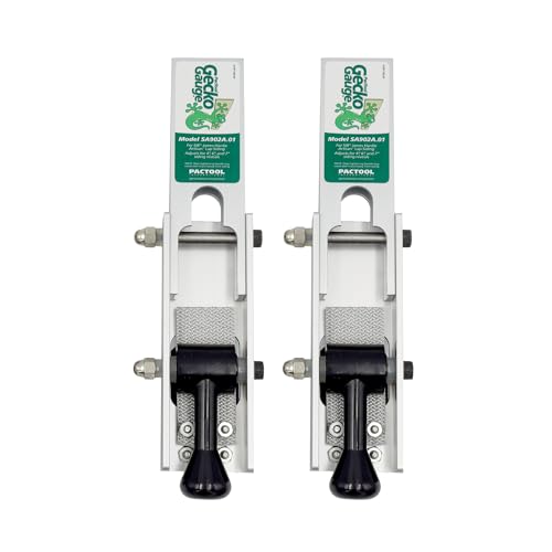 Image of PacTool SA902A01 Artisan Gecko Gauge Siding Mounting Kit - For Use with 5 /8-Inch Fiber Cement Siding, James Hardie's Updated HZ5 Series - Lap Siding Gauge - Essential Siding Tools