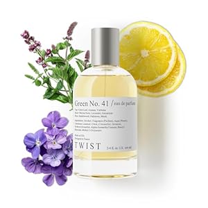 Twist Green No. 41 – Eau De Parfum Inspired by Creed’s Green Irish Tweed, Long-Lasting Perfume For Men, Paraben Free, Vegan, Clean Ingredients, Fragrance – Spray 100 ml | 3.4 fl. oz.