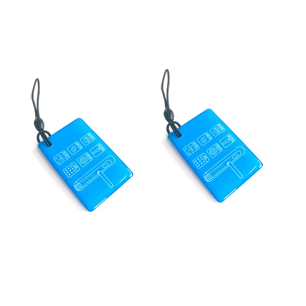 Writable 125kHz RFID Key Fob Proximity T5577 Fob Tag for RFID Writer Rewritable T5577 Universal (2)