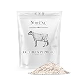 Norcal Organics Grass-Fed Collagen Peptide Hydrolysate Powder, 12oz | 20g Protein | Hydrolyzed Keto Supplements Protein Production for Strong Healthy Bones, Joints, Cartilage & Tendons