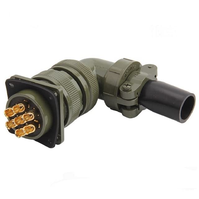 Computer Accessories - 7 Core U.S. Standard Aviation Plug Connector MS3108A 24-10S MS3102A 24-10P 24-10 7 Pin 7P (Plug S and P)