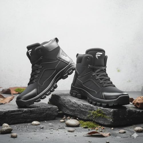 Image of THUNDER Men Classic Comfort Stylish Fashion Adventure Hiking Trekking Boots
