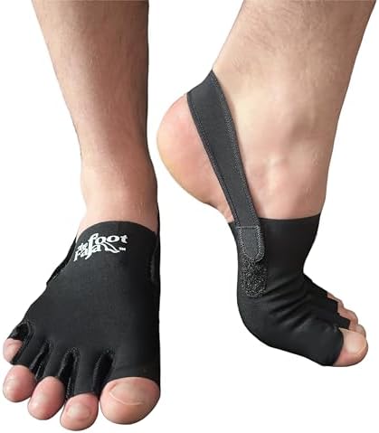 Foot Faja Compression Sock - Jaws Podiatry Medical Ankle Support for Surgery Recovery, Injury Recovery, Pain Relief and Sports Protection - Black (Large) - For Toe Or Foot Fatigue Or Post-Operative Swelling