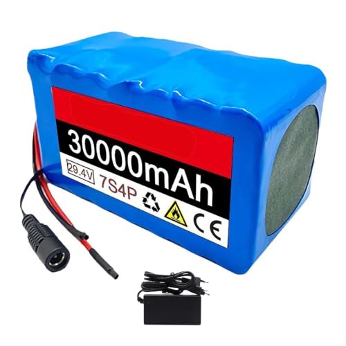 Batería recargable 24V 30Ah bicicleta eléctrica motor 250W 350W 450W
