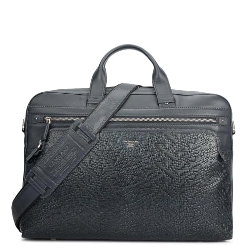 Image of Da Milano LeatherLaptop Bag for Men & Women | Laptop Messenger Bag | Fits Up To 16 inch Laptop | Ideal for Office Purpose (6285L-D)