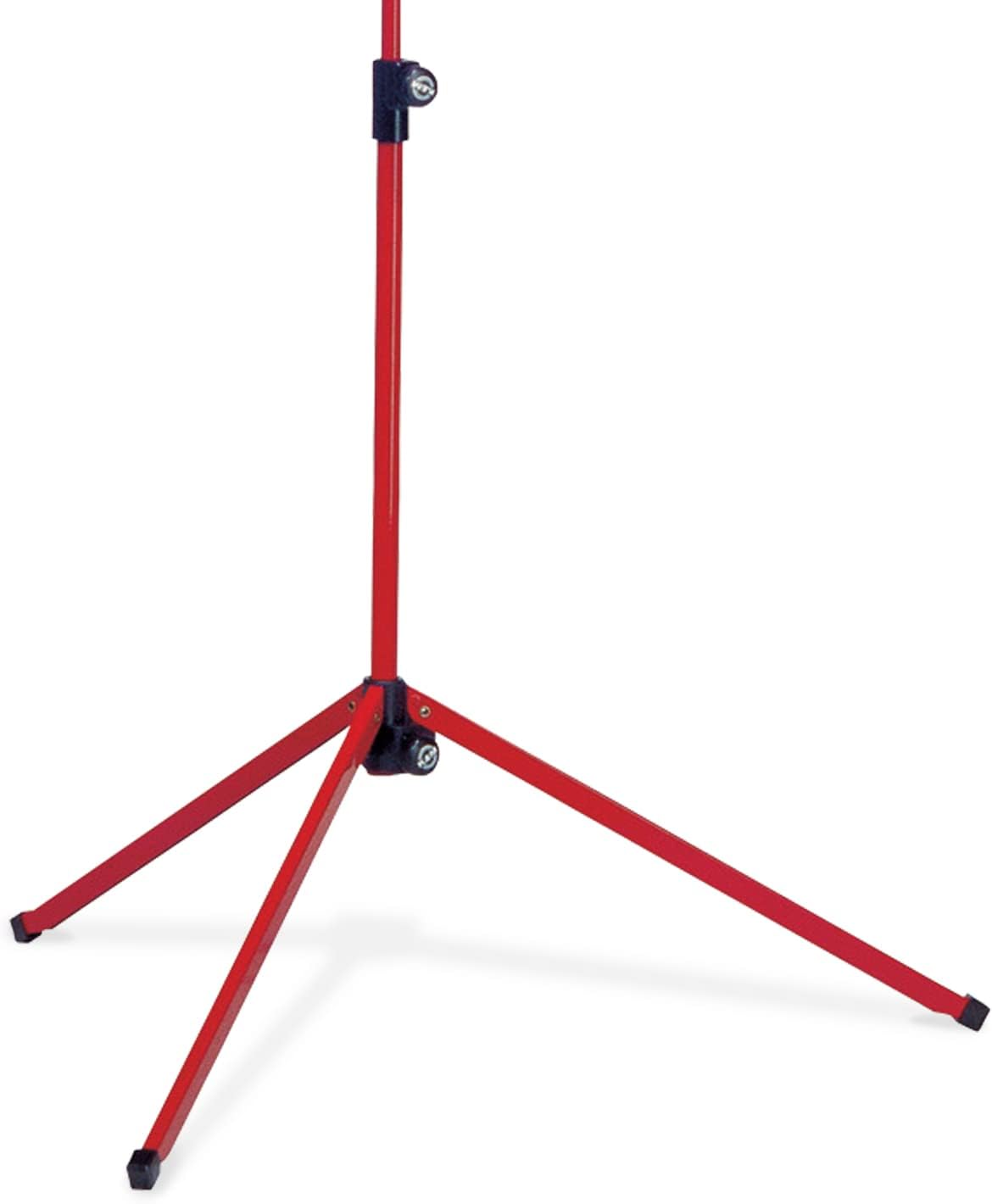 K&M Konig & Meyer 10010.000.59 Colorful Music Stand | Large Deep Desk | Sturdy Base | Adjustable 3pc Telescopic Design | Folding Compact | Pro Grade for Musicians | German Made | Red