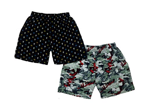 Image of Boys Pure Cotton Printed Shorts /Boxers(Pack of 1)