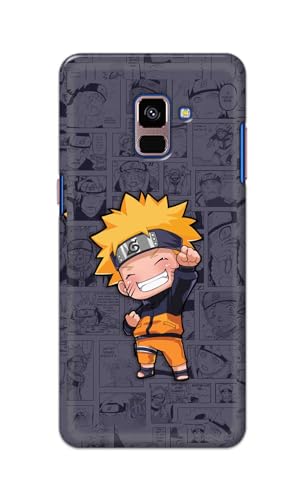Image of PRINTFIDAA Printed Hard Back Cover Case for Samsung Galaxy A8 Plus | A8+ Back Cover (Famous Anime Cartoon Character) -112
