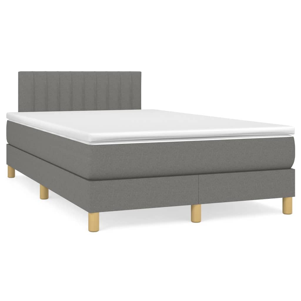 Cama con somier con colchón de muelles ensacados, soporte de dureza media y cojín agradable para la piel para un sueño reparador