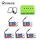【EACHINE Original】 EACHINE E016H/E016F Akku 5 in 1 Akku für Mini Drohne/Boot