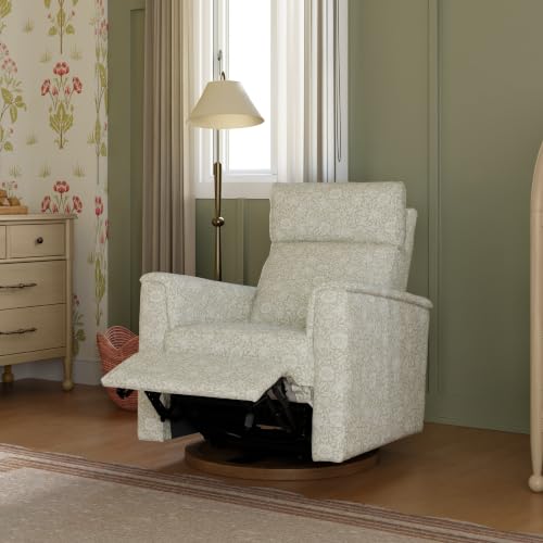Image of NAMESAKE Willa Plus Power Recliner in Mallow in Ash Performance Eco-Weave