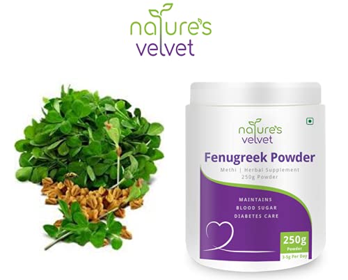 Natures Velvet Fenugreek Methi Powder 250g Pack of 1 - Image 6 thumbnail