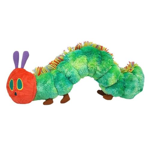 Ferizzia Raupe Nimmersatt Kuscheltier, 27 cm Kleine Raupe Plüschtier,...