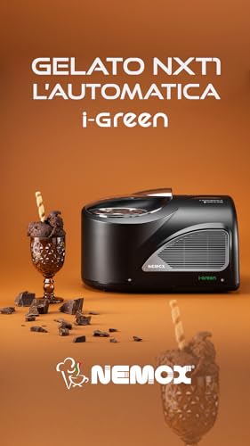 Nemox Eismaschine NXT1 L'AUTOMATICA i-Green halbprofessionelle und private Vollautomat (schwarz) – Bild 8