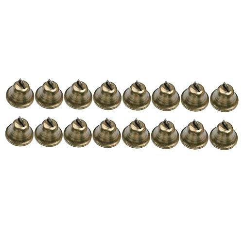 Gogogmee 38mm Bronze Bell Jinglr Bells for Christmas Tree Home Decor Garden DIY Craft Pet Collar Accessory