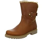 Hergestellt in Spain Panama Jack Felia Damen Warm gefüttert Biker Boots Halbschaft Stiefel & Stiefeletten, Braun (Bark B8), 37 EU