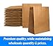 Reli. Paper Grocery Bags (125 Pcs Bulk) (12x7x17) 70 Lbs Basis, Extra Heavy Duty | Brown Paper Bag, Large Grocery Kraft Sacks -Takeout, Restaurant, Retail, Shopping